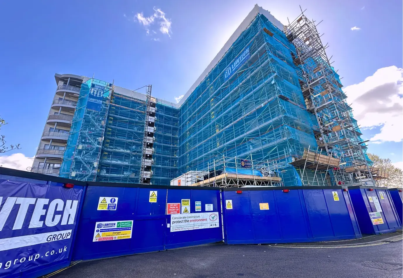 Lawtech Group - UK - Cladding & Facade Specialists  - 6 Portsmouth Road