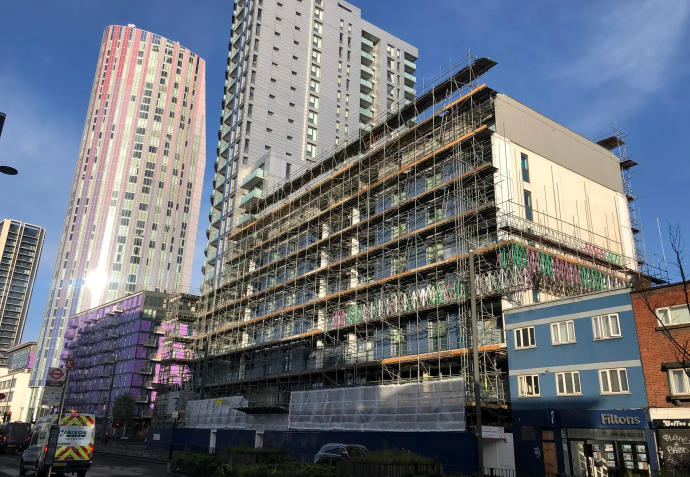 Lawtech Group - UK - Cladding & Facade Specialists  - 180 Stratford High Street